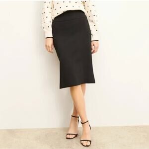 M.M. LaFleur Harlem Skirt Black Jardigan Thick Knit Straight Pencil Skirt
